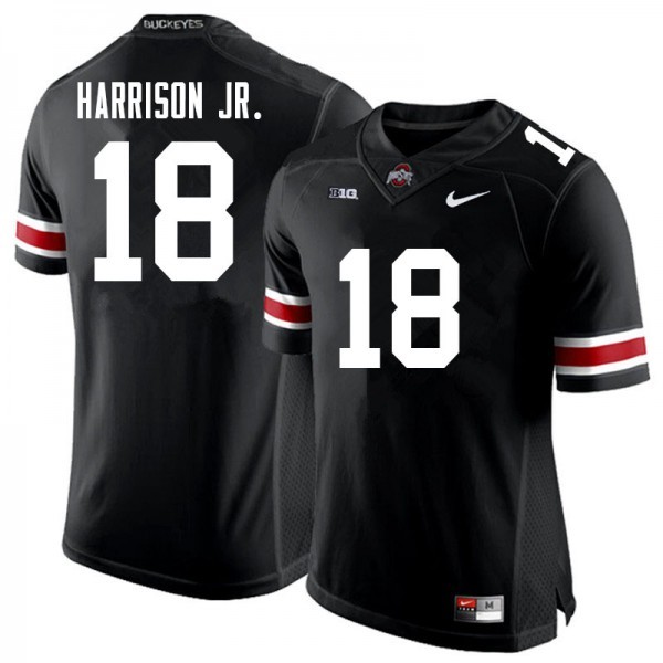 Ohio State Buckeyes #18 Marvin Harrison Jr. Men Alumni Jersey Black